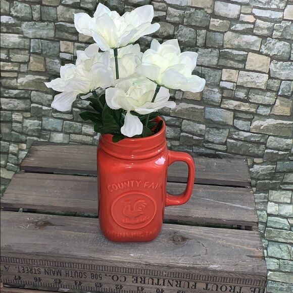 Country fair drinking jar - Picture 2 of 8